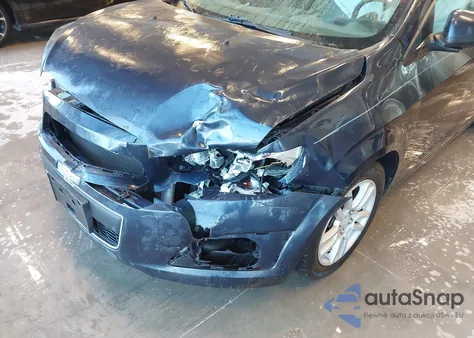 2016 Chevrolet Sonic Lt Auto z USA, uszkodzony, nr VIN 1G1JC6SB9G4119156